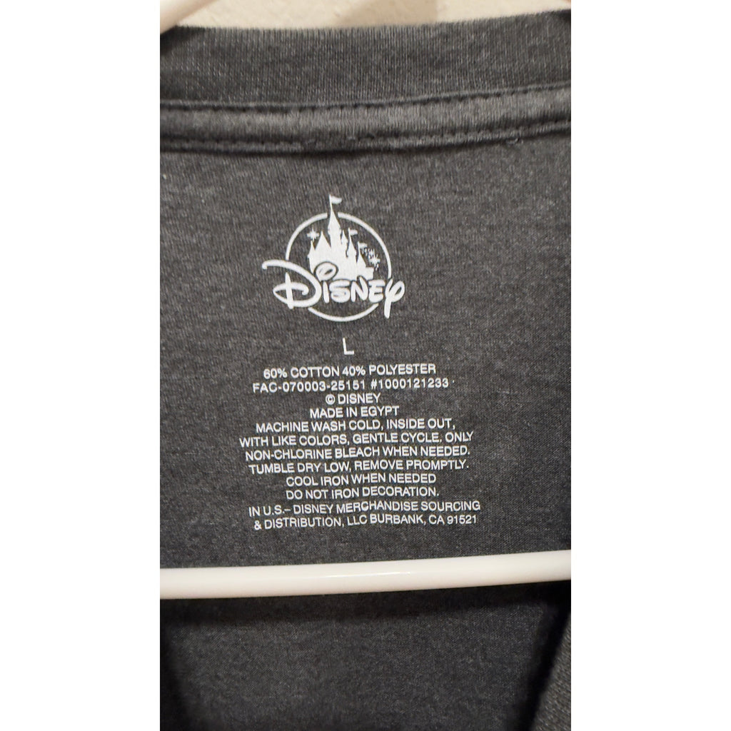 Disney Parks Walt Disney World Halloween Peace Heart Castle T-Shirt Large NWT
