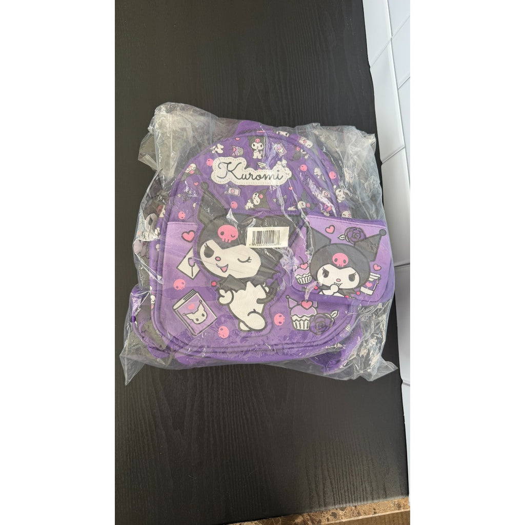 NEW Kuromi 10.5" Mini Backpack with Coin Purse