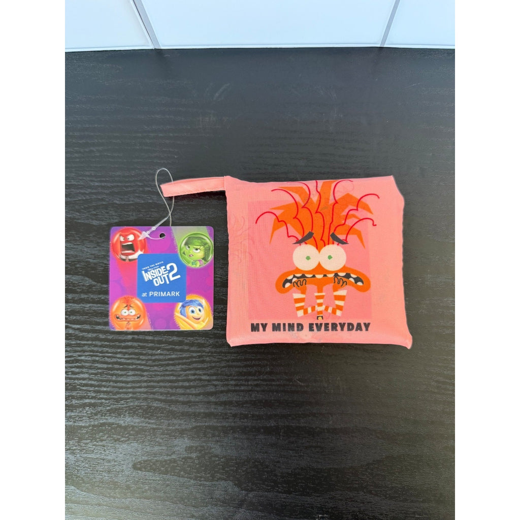 Primark x Disney Inside Out 2 "Anxiety" Packable Tote – NWT