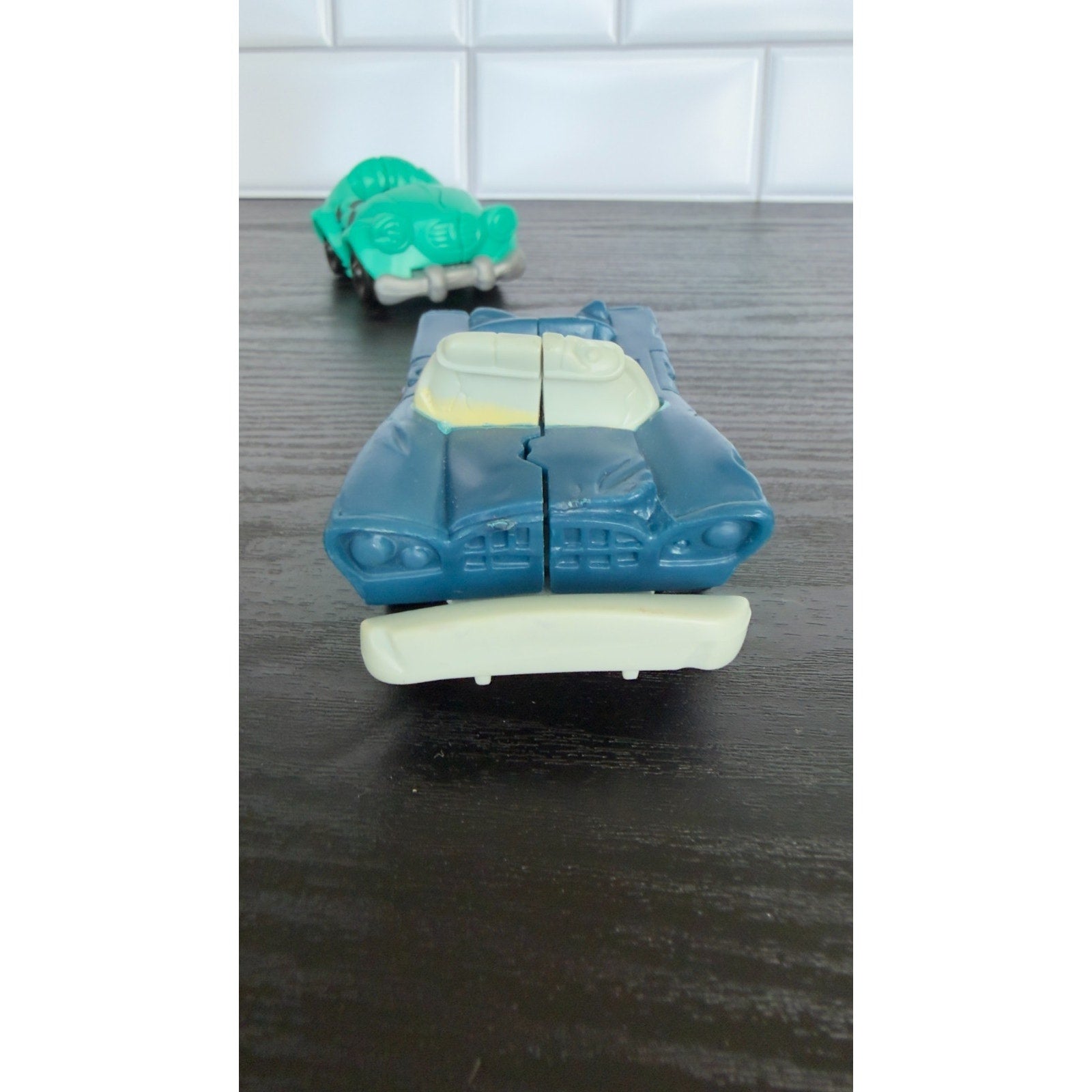 Vintage Burger King Kids Club "Break-Away" Action Cars — Set of 2