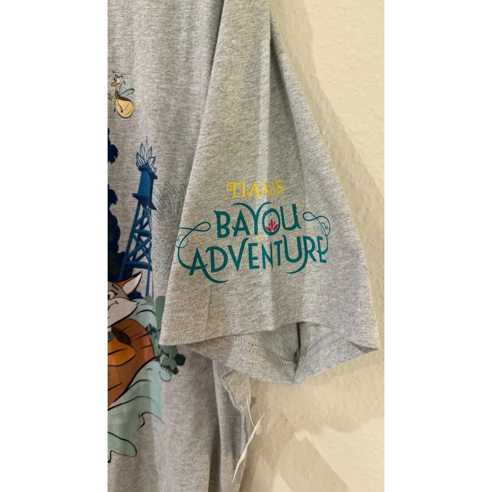 Disney Tiana’s Shortcut To Bayou Adventure Adult Shirt X-Large NEW