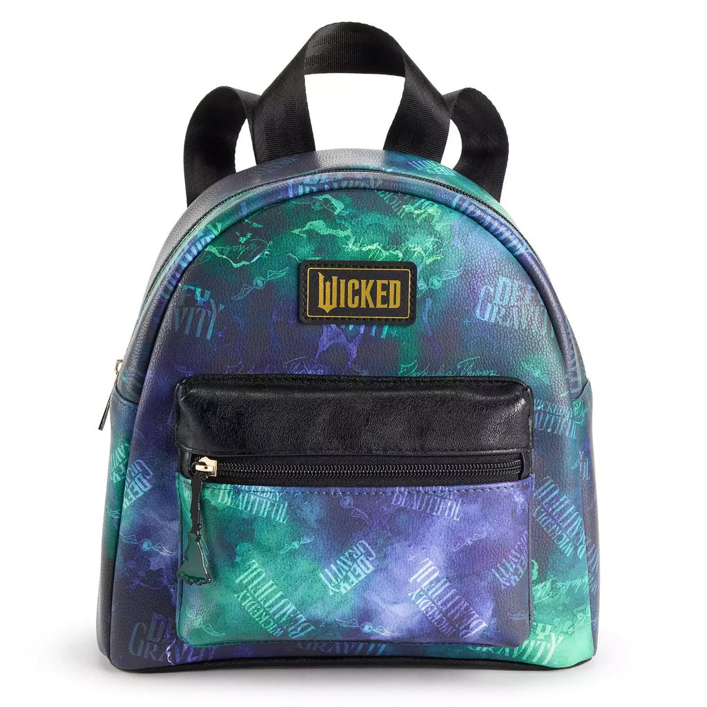 Bioworld Wicked Defy Gravity Elphaba Digital Print Mini Backpack NWT