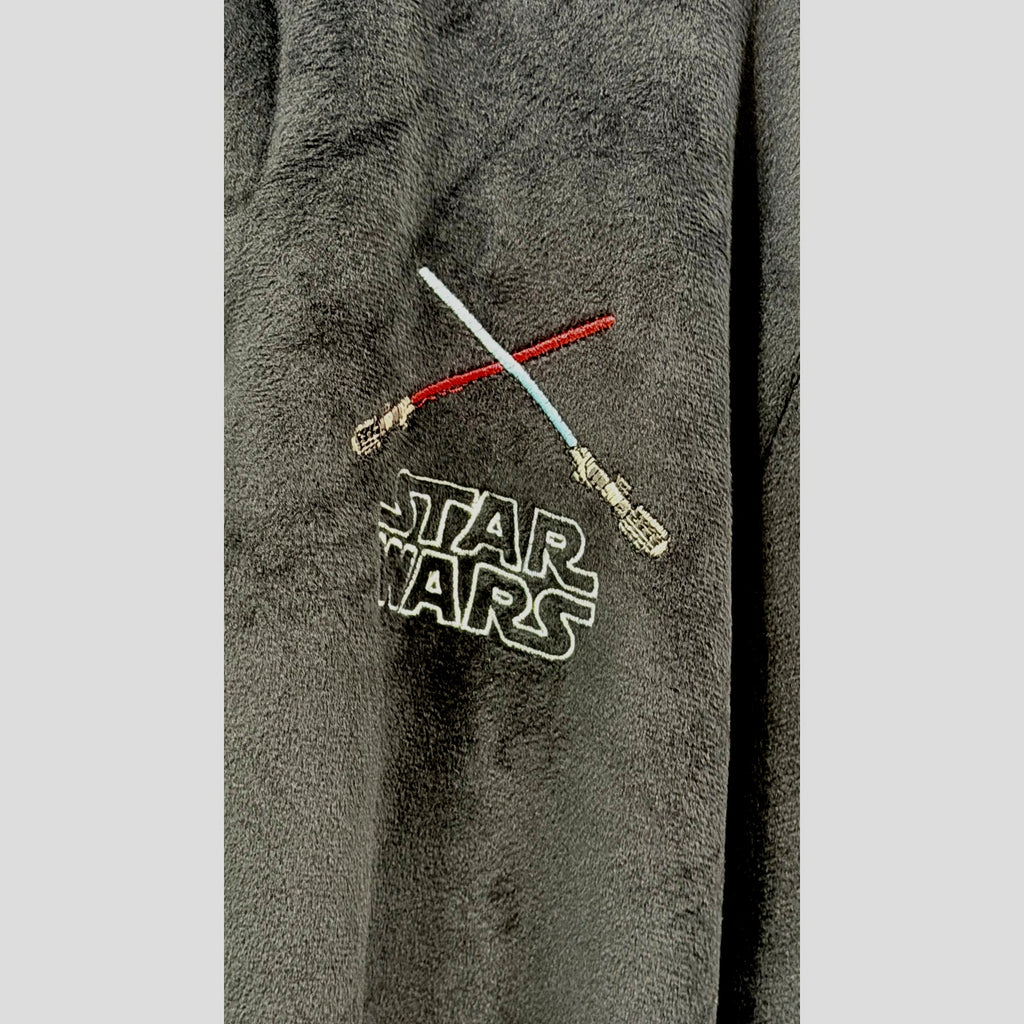 NWT Star Wars x Primark Women's Sherpa Lined Hooded Robe Dressing Gown Large