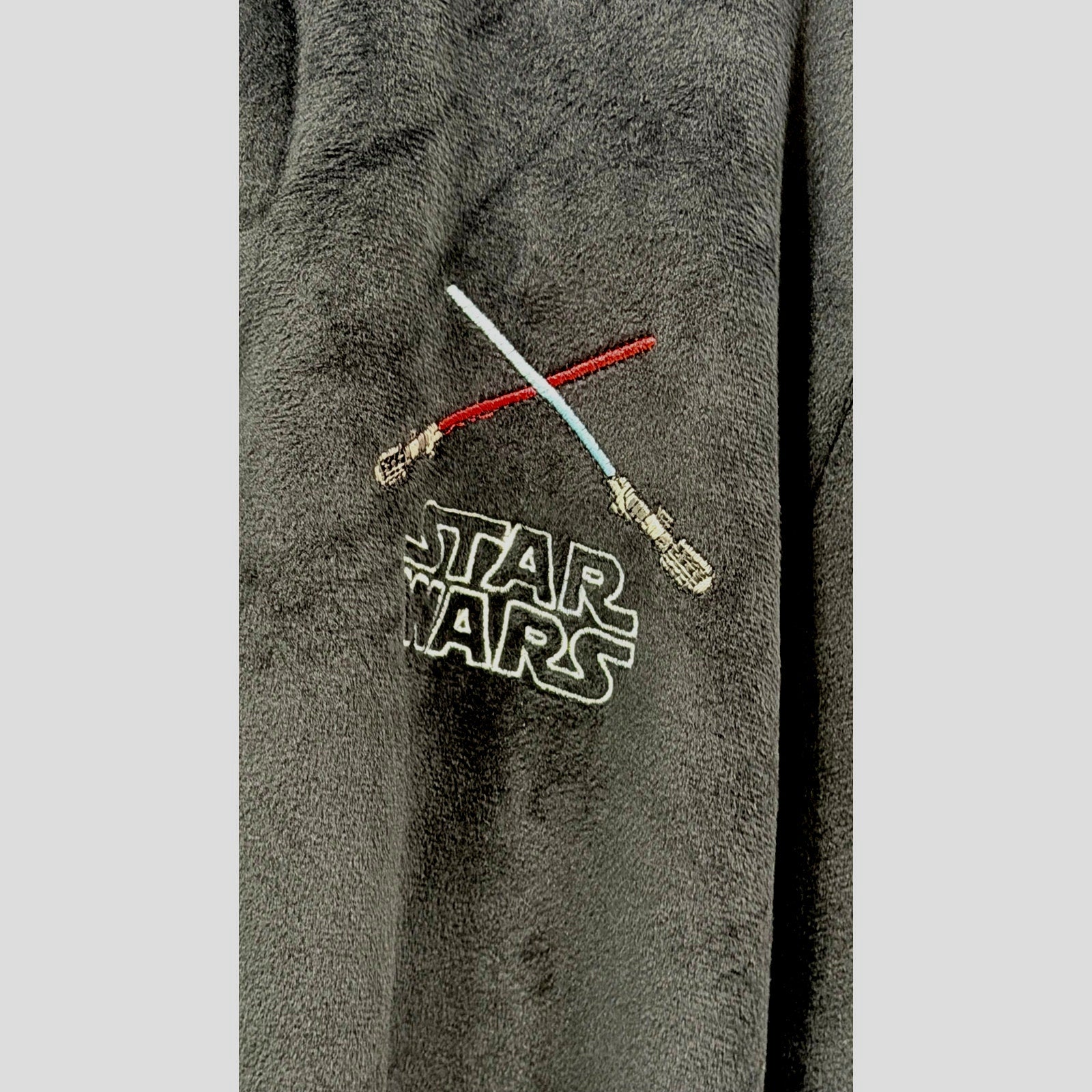 NWT Star Wars x Primark Women's Sherpa Lined Hooded Robe Dressing Gown Large