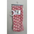 Plush Pink Snowflake 50x60 Throw Blanket and Headband Set NEW