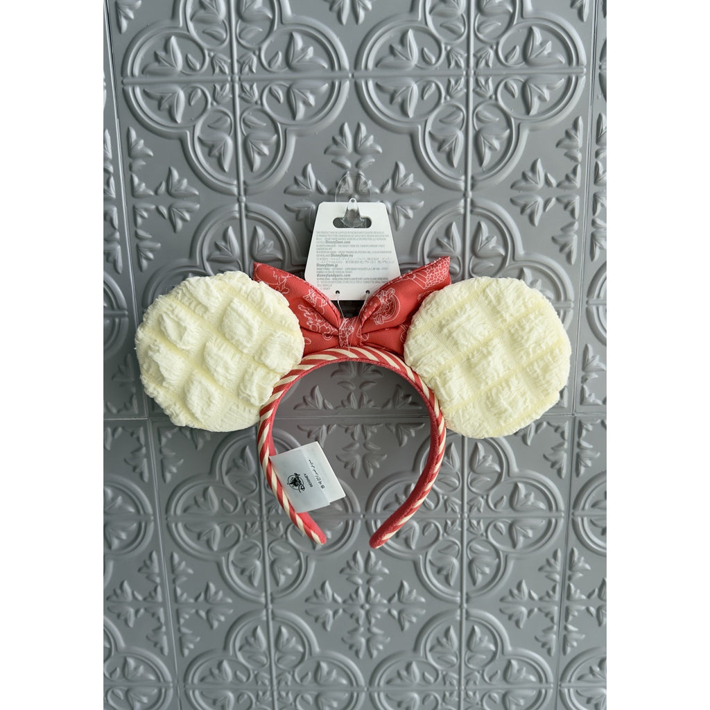 Disney Parks Popcorn Minnie Mouse Bow Ears Headband Snacks Collection NEW