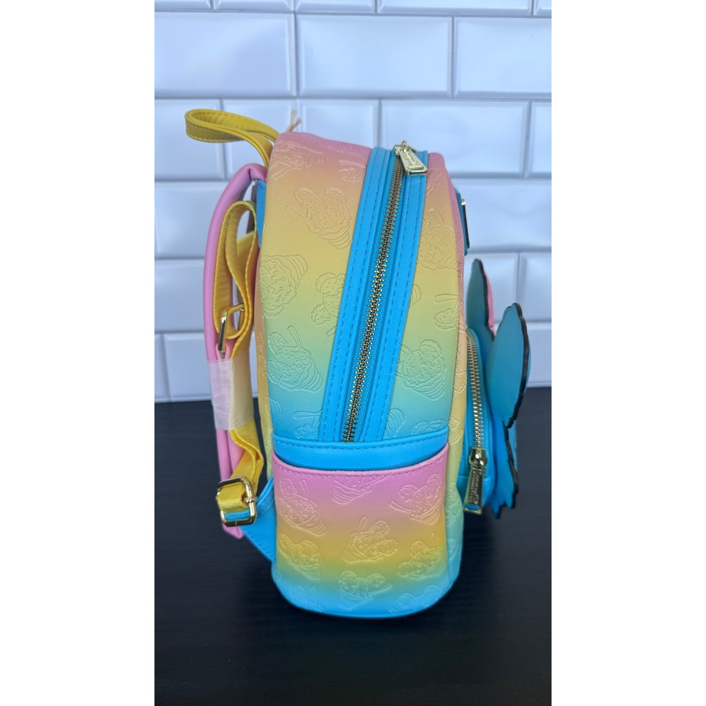Disney Parks Loungefly Mickey Mouse Shaved Ice Mini Backpack Disney Eats NEW