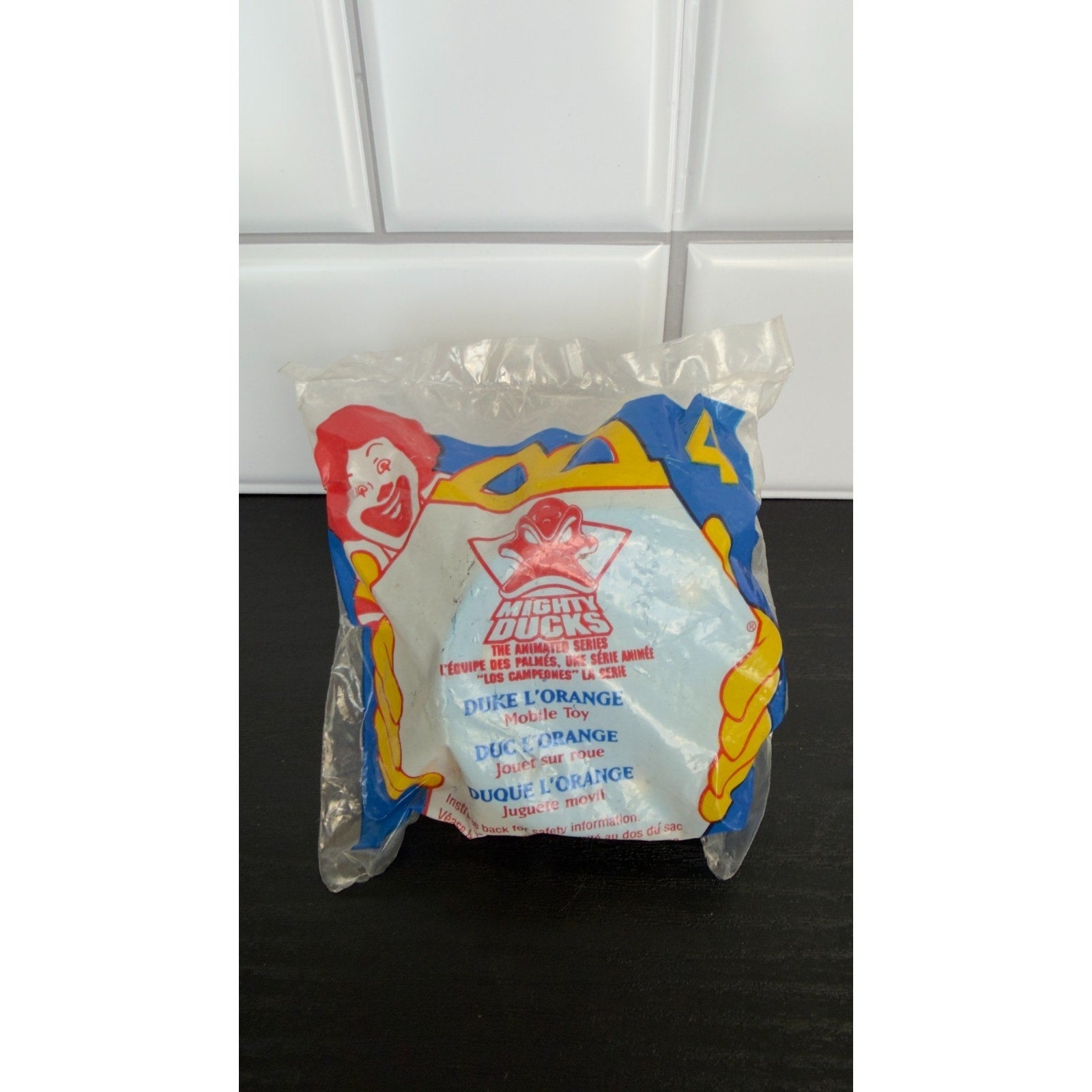 Vintage 1997 McDonald’s Mighty Ducks Happy Meal Toy Lot - Set of 4 Sealed