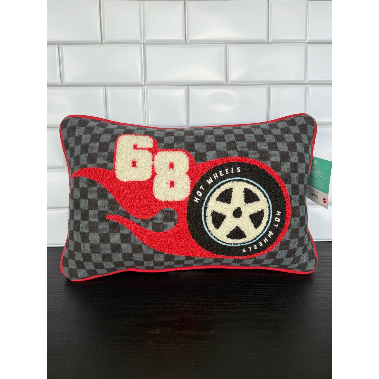 Hot Wheels Classic Tire Kids' Decorative Throw Pillow by Pillowfort™