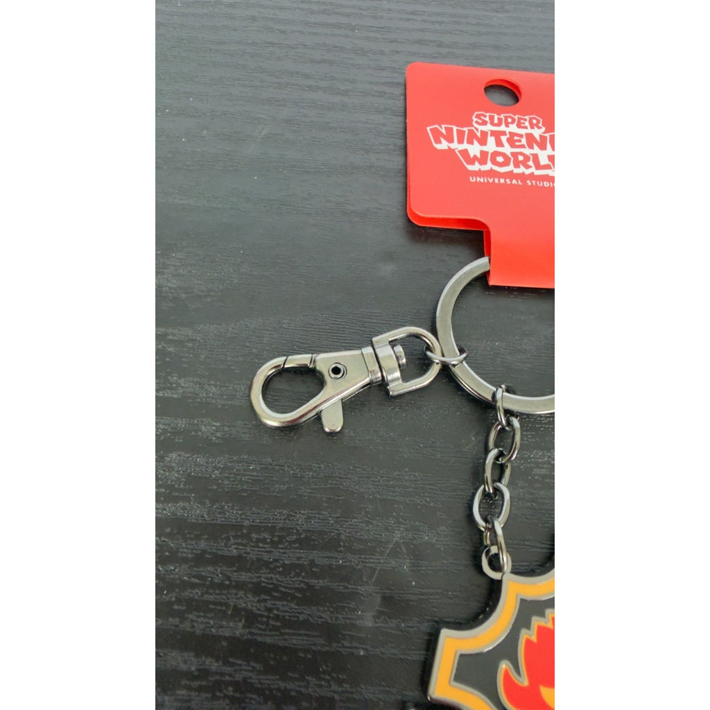Universal Studios Super Nintendo World Bowsers Challenge Keychain NEW
