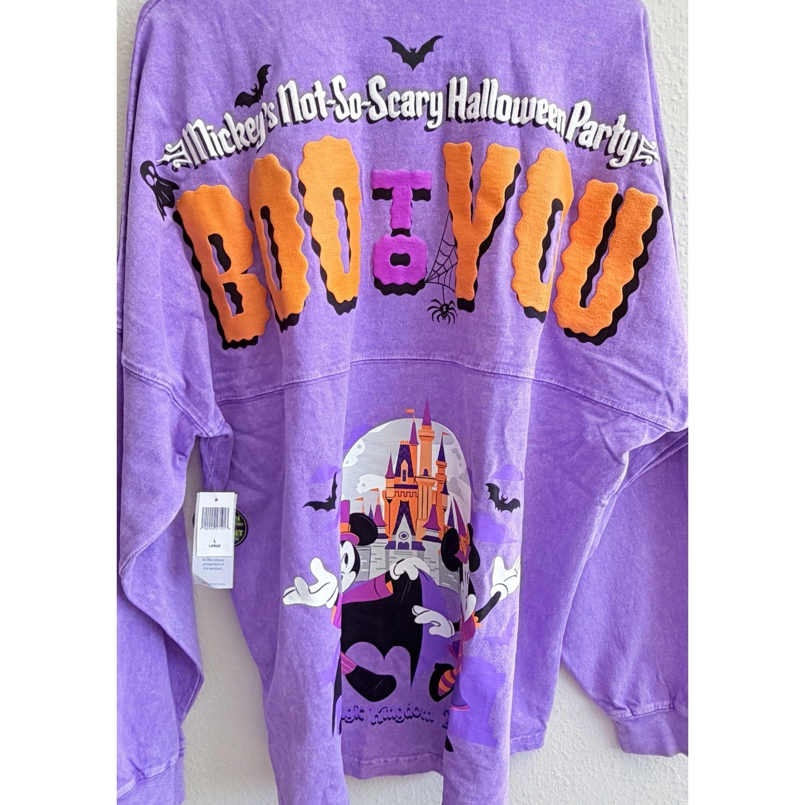 Disney Parks x Spirit Jersey Mickey’s Not-So-Scary Halloween Party 2025 Large
