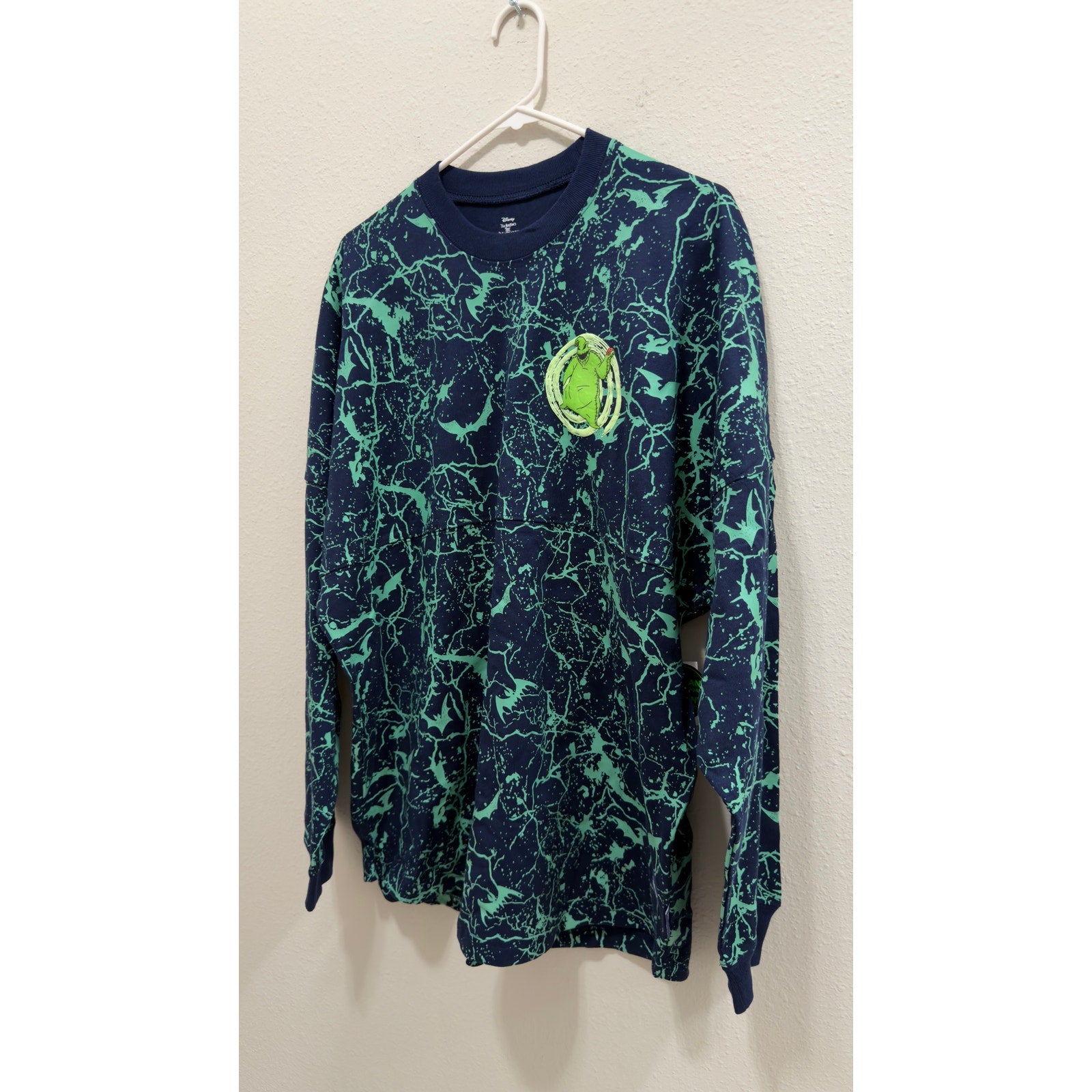 Disney Spirit Jersey GITD Nightmare Before Christmas Oogie Boogie Medium NWT