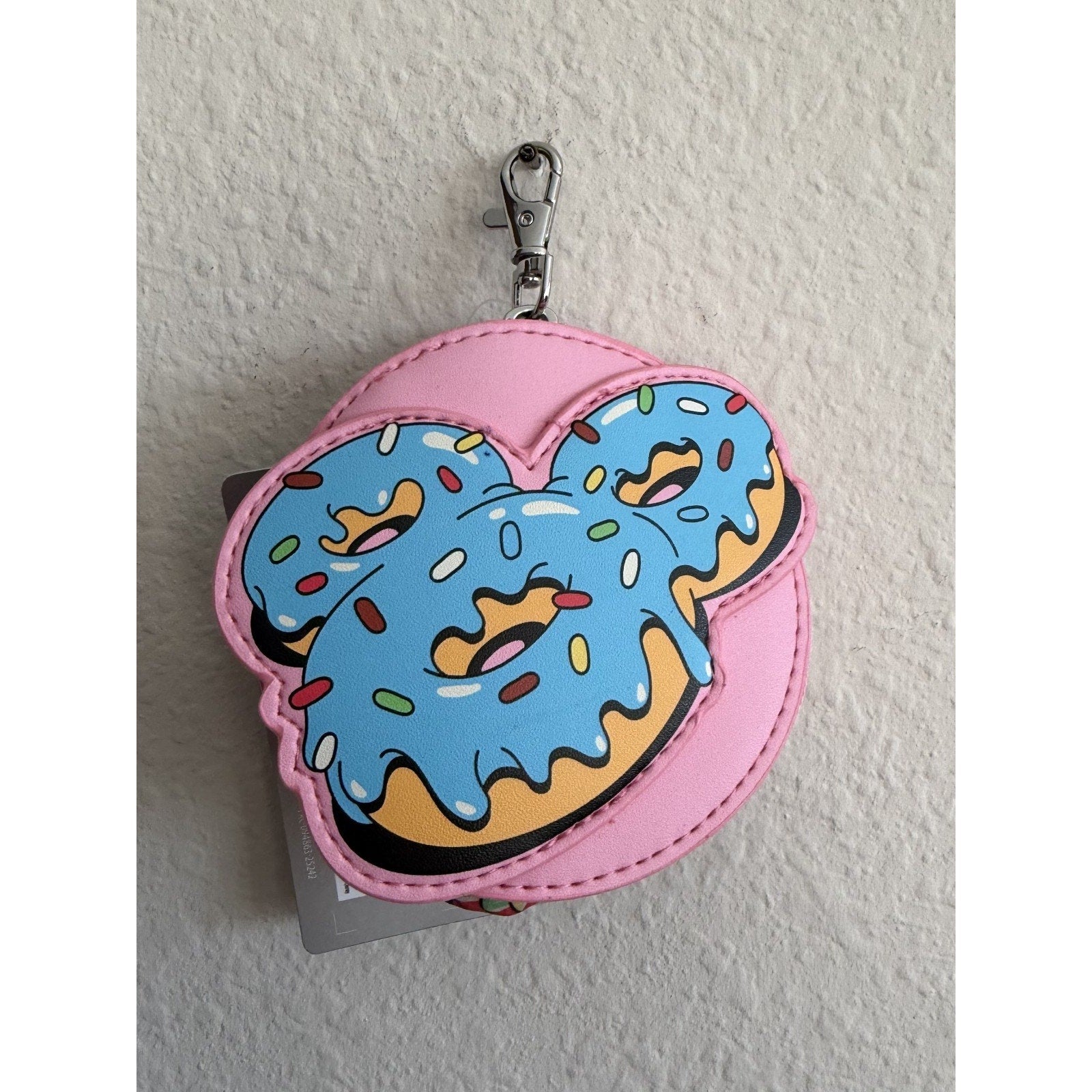 NEW Disney Parks Mickey Snacks Donut Reusable Packable Tote
