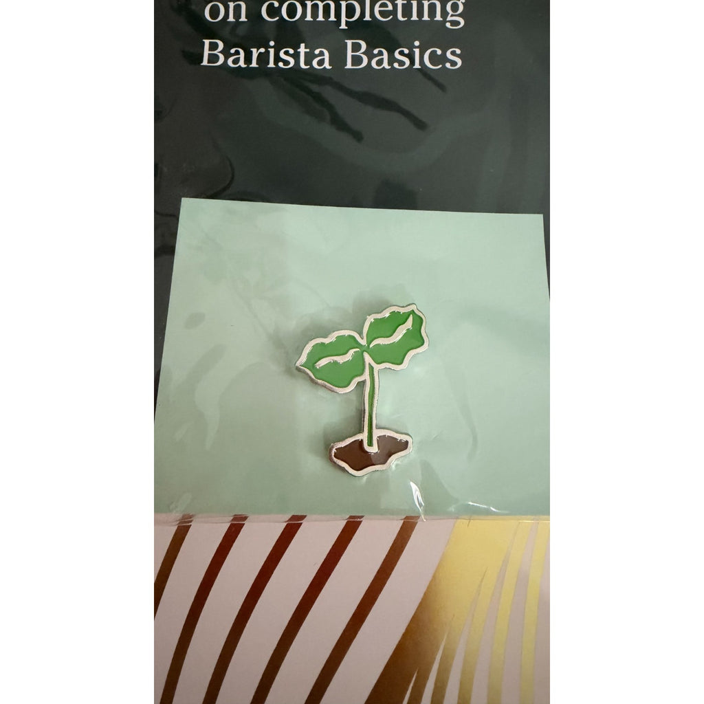 Starbucks Limited Edition Barista Basics "Coffee Plant" Enamel Pin – NWT
