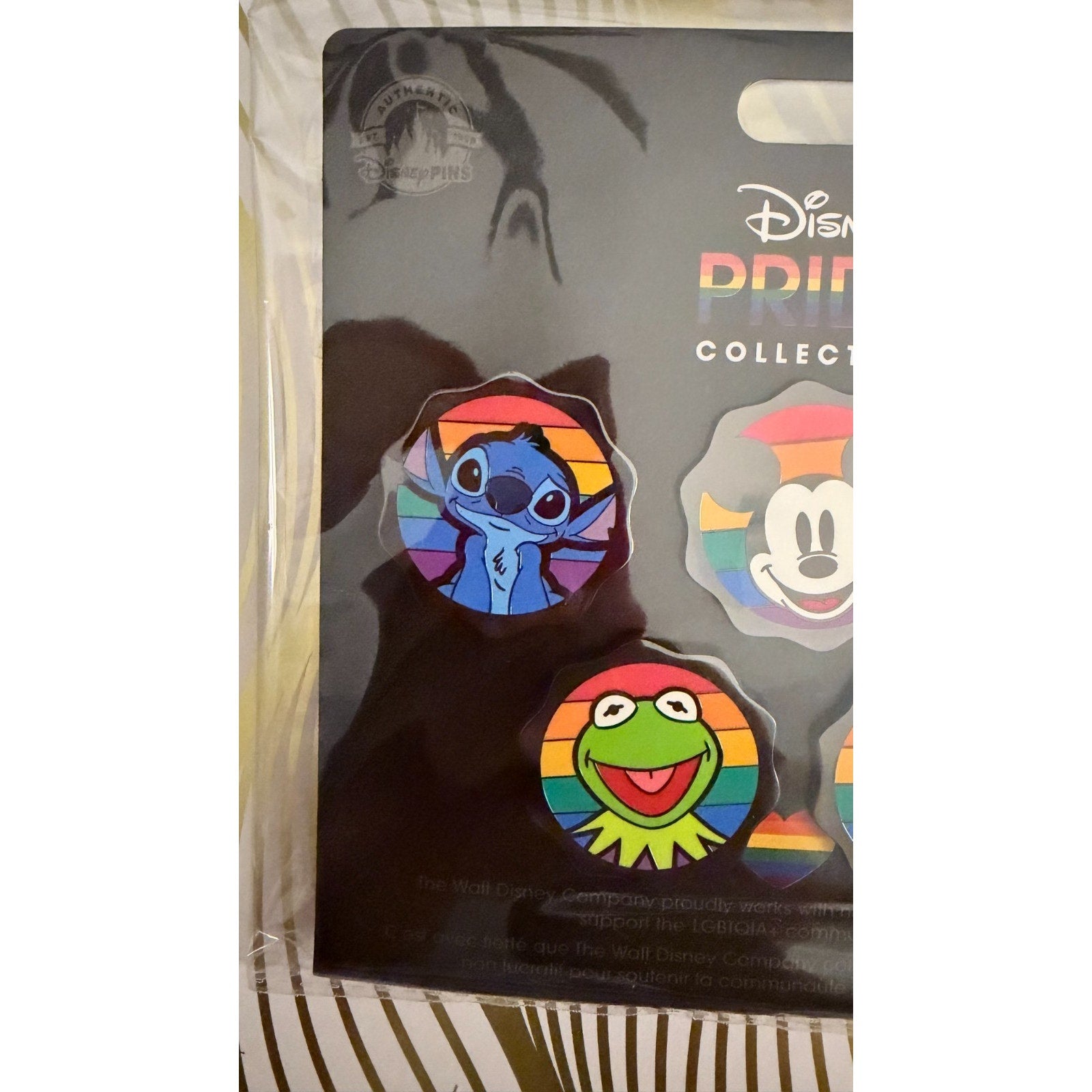 Disney Parks 2024 Pride Collection 5-Pin Booster Set
