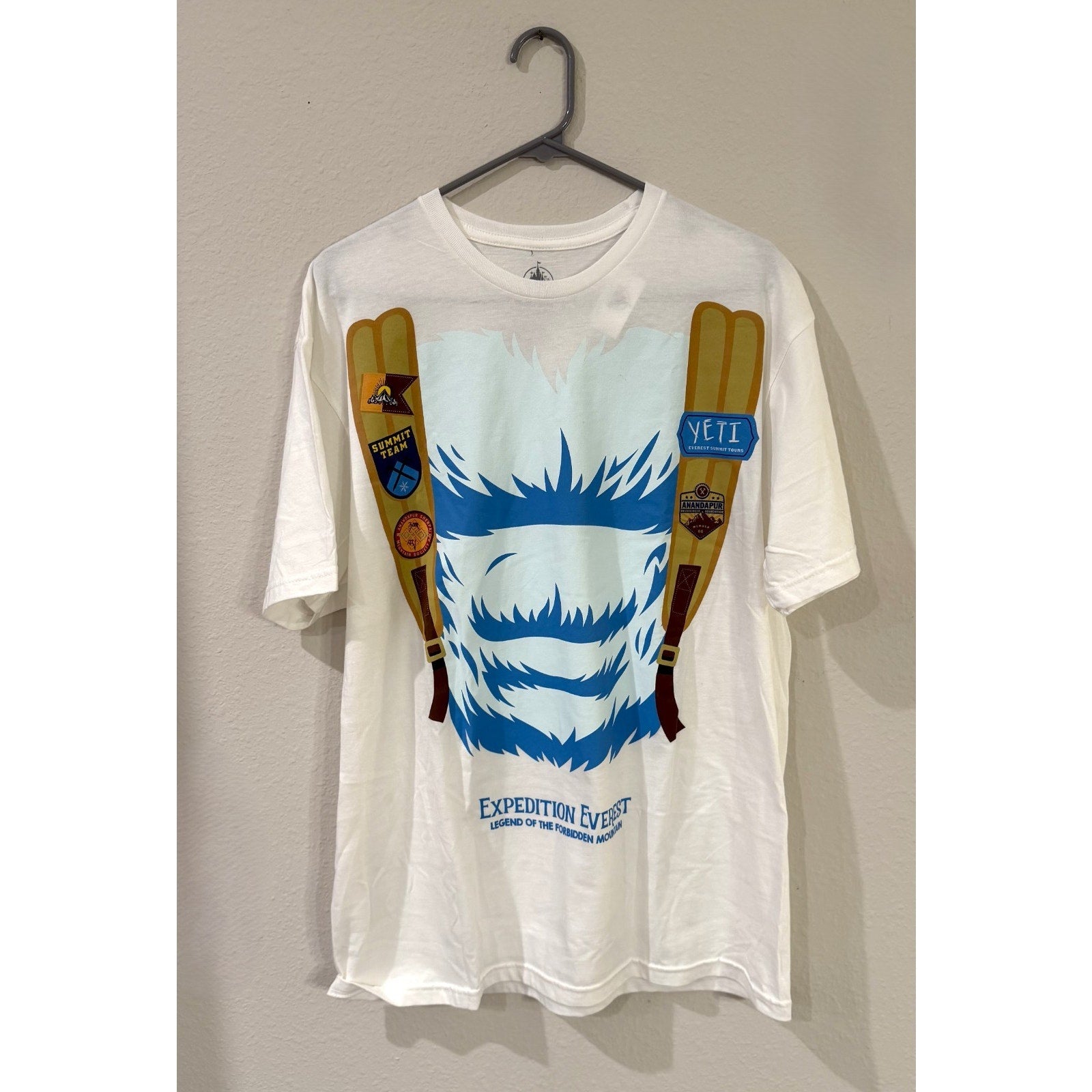Disney Parks Expedition Everest Yeti T-Shirt Forbidden Animal Kingdom Large L