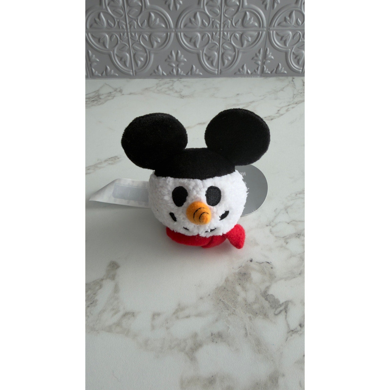 Disney Parks Christmas Mickey Mouse Snowman Create Your Own Headband Plush NEW