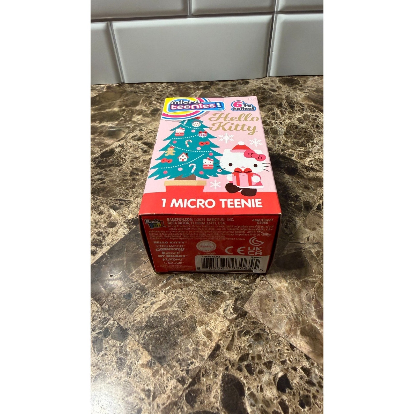 Hello Kitty Micro Teenies Holiday Edition 3” Micro Plush Blind Box Sealed