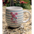NEW Disney Mickey Mouse Icon Rose & Ribbon Coquette Mug