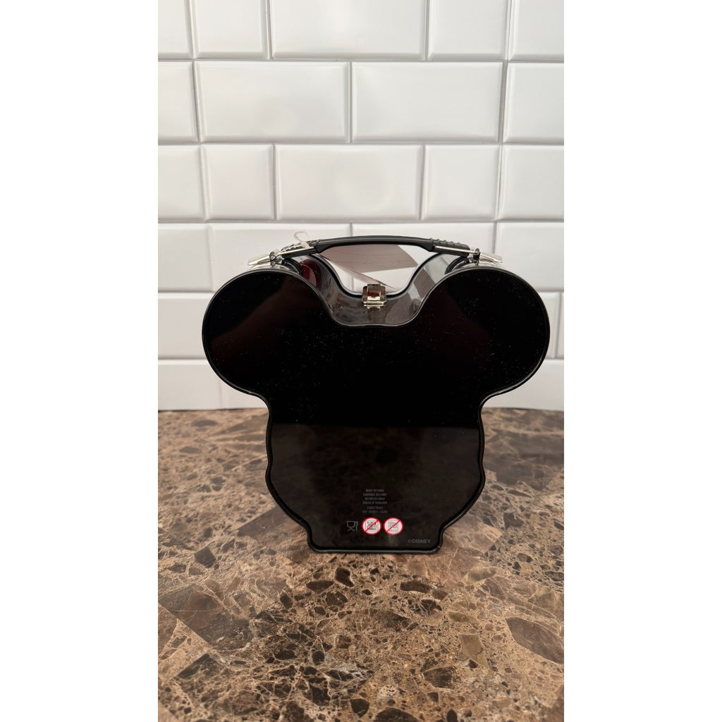 NEW Disney Parks Mickey Mouse Head Tin Lunch Box