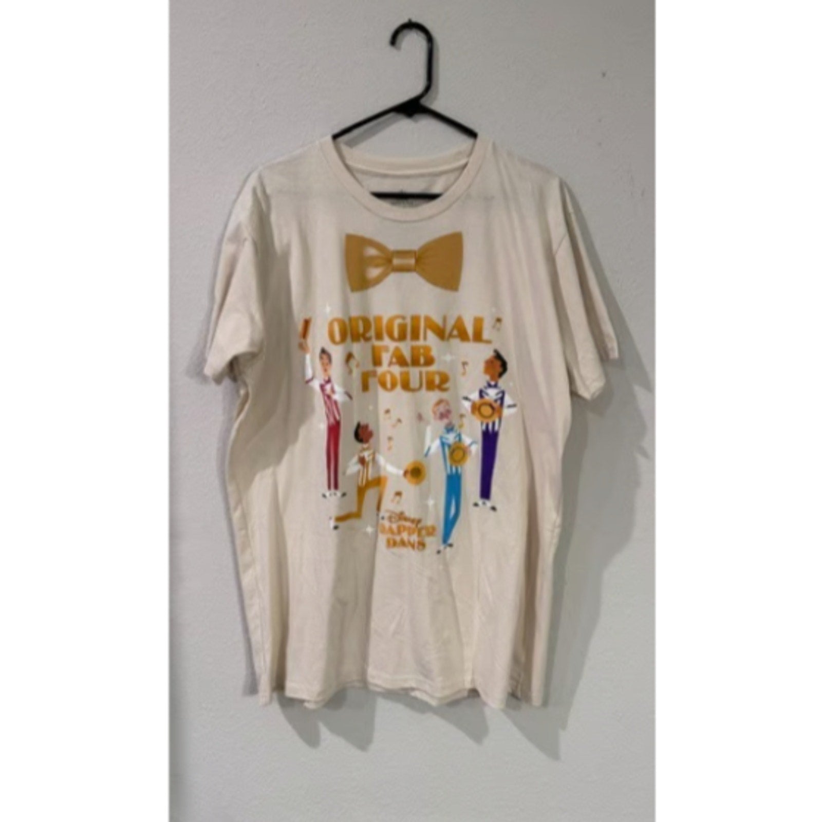 Disney Parks Dapper Dans Main Street USA Fab Four T-Shirt Adults XL NWT