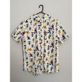 Disney Mickey and Friends All-Over Print Button-Down Shirt - Adult Large NWT