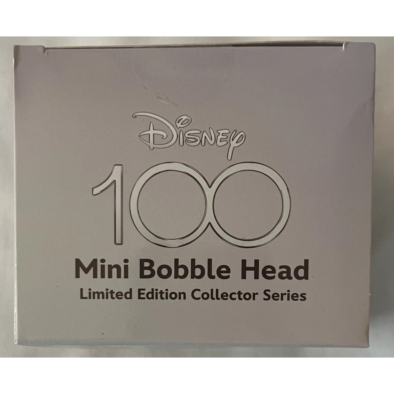 New! Disney 100 Mini Bobble Head COMPLETE SET of 4 Mickey, Minnie, Pooh, Stitch