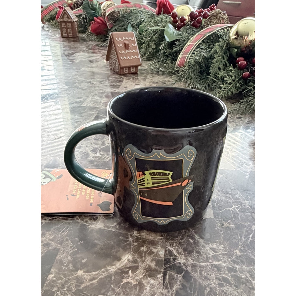 NEW Disney Cruise Line "Halloween on the High Seas" Color Changing Mug