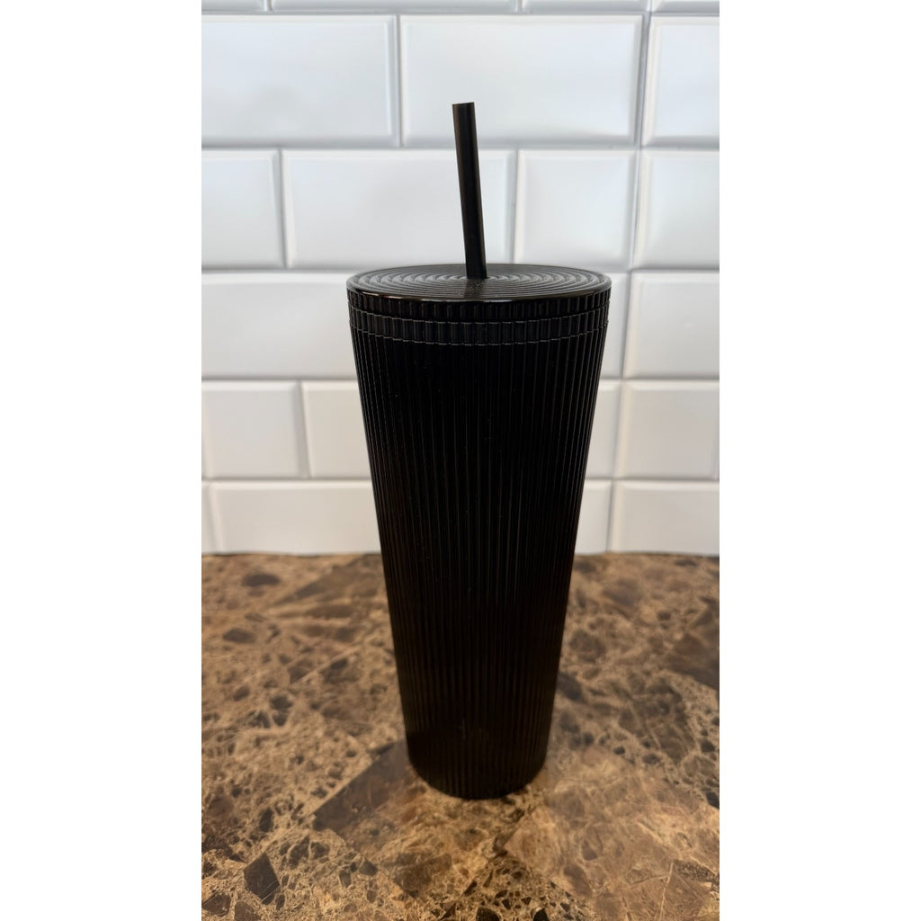Starbucks 2021 Black Matte Studded Venti Tumbler - 24 oz