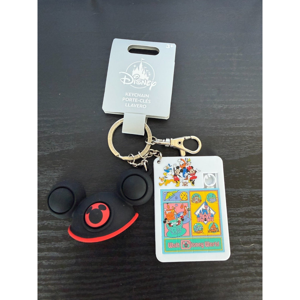 Disney Parks "Play in the Park" Fidget Puzzle Keychain – NWT
