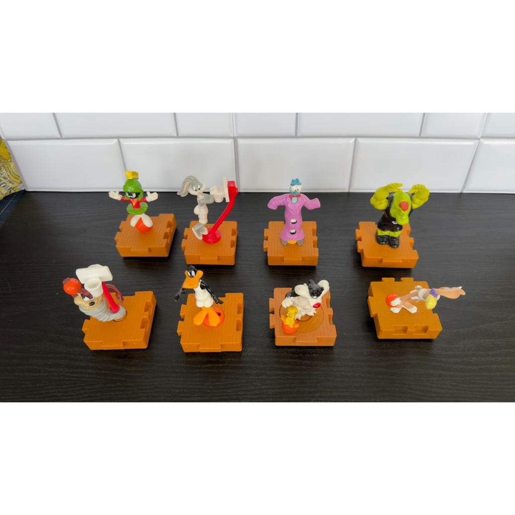 Vintage 1996 Space Jam McDonald's Happy Meal Toy Lot (8) + 1 Lola Sealed