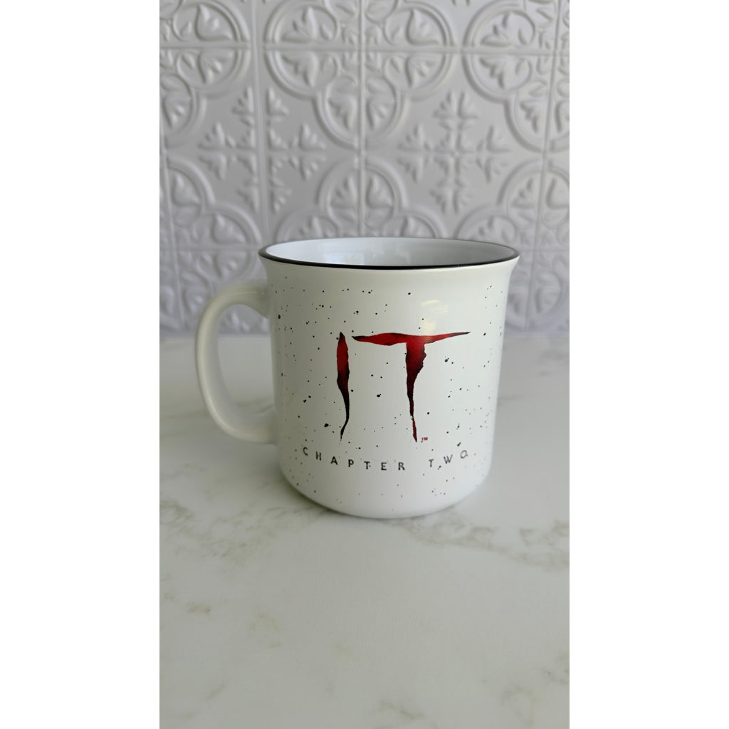 Silver Buffalo IT Chapter Two Pennywise Come Home Ceramic Camper Mug 20oz