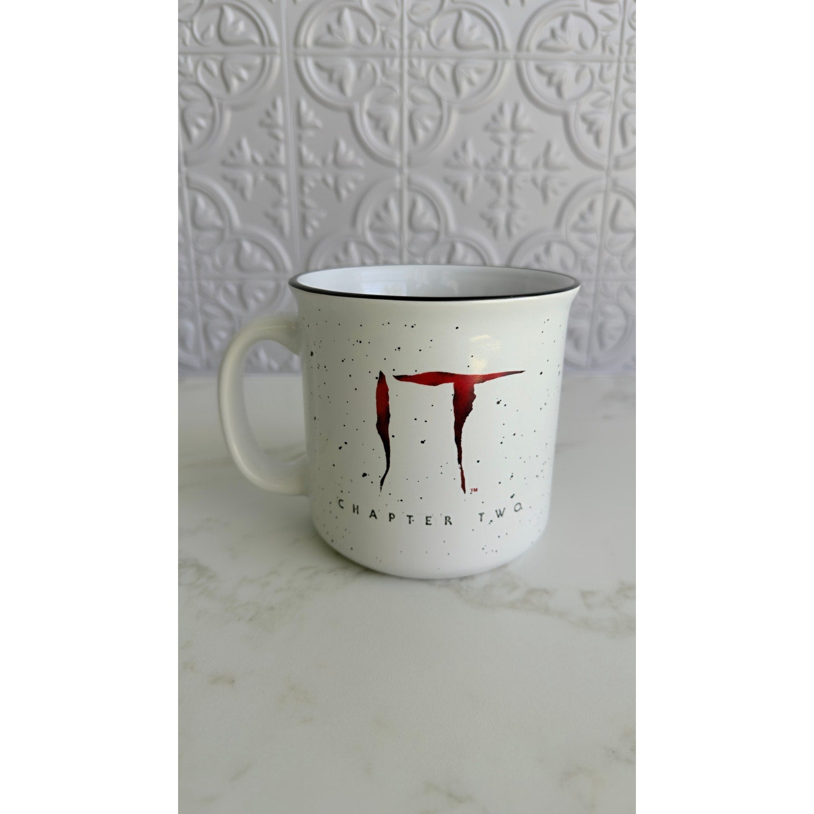 Silver Buffalo IT Chapter Two Pennywise Come Home Ceramic Camper Mug 20oz