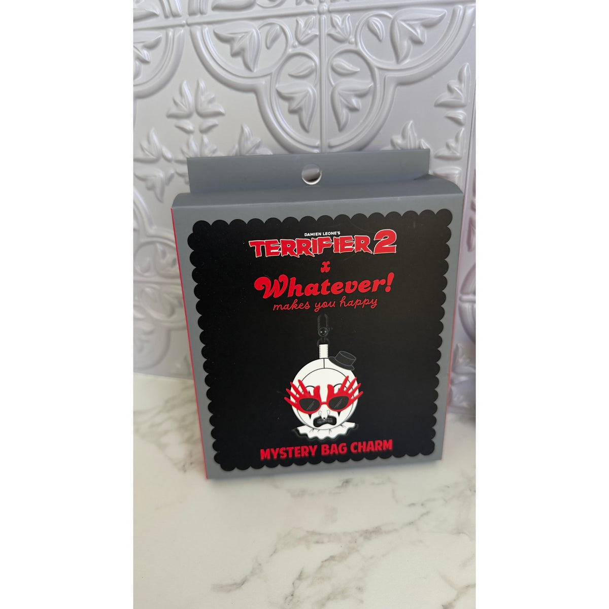 Terrifier 2 x Whatever! Art the Clown Mystery Bag Charm Sunflower Sunglasses