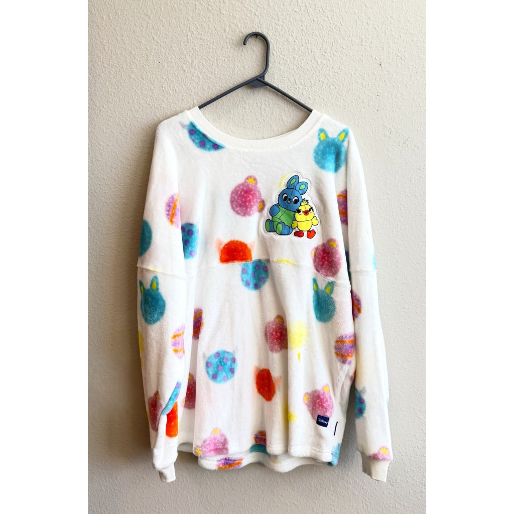NWT Disney Parks x Spirit Jersey Soft Fuzzy Pixar & Friends Adult Large