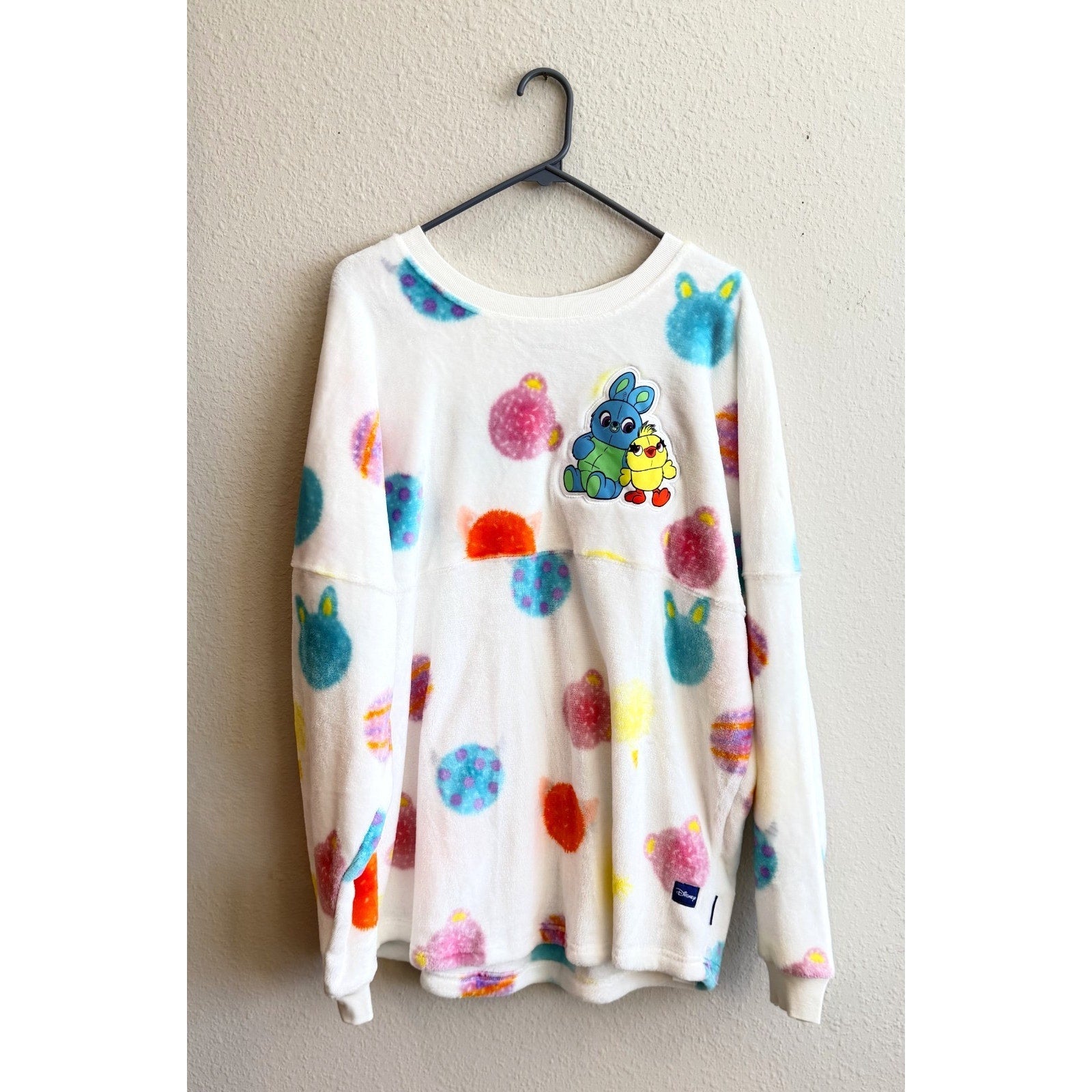 NWT Disney Parks x Spirit Jersey Soft Fuzzy Pixar & Friends Adult Large