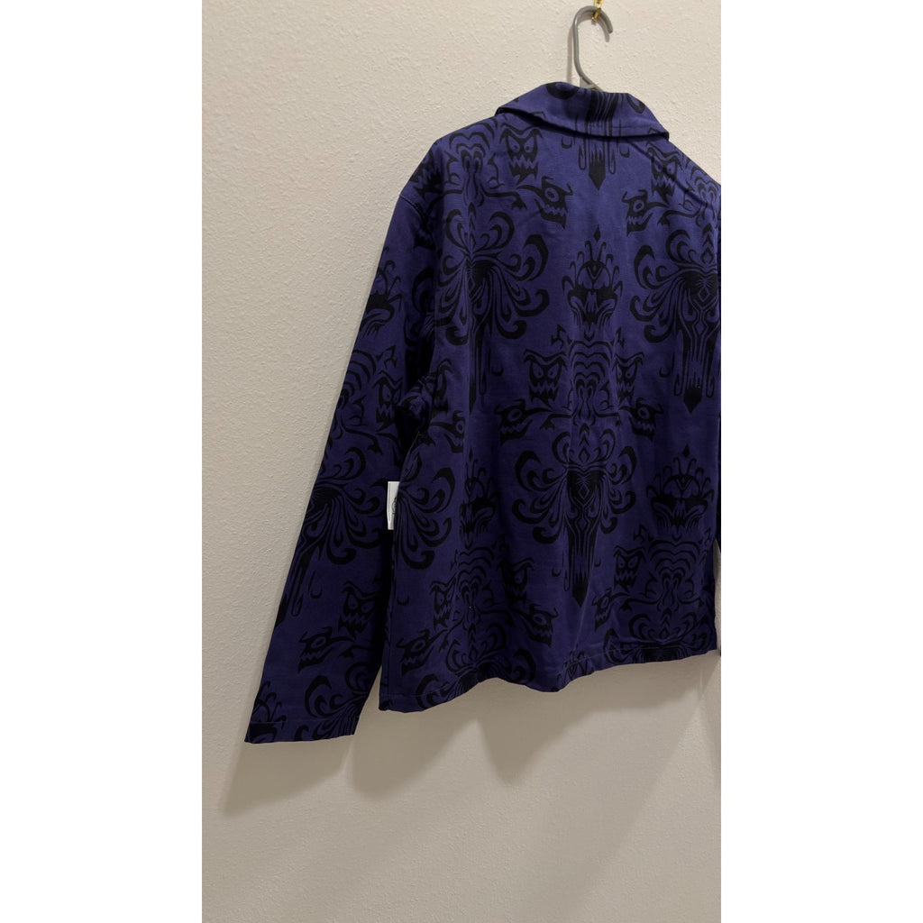 NEW Disney Parks The Haunted Mansion Wallpaper Jacket - Adult Medium