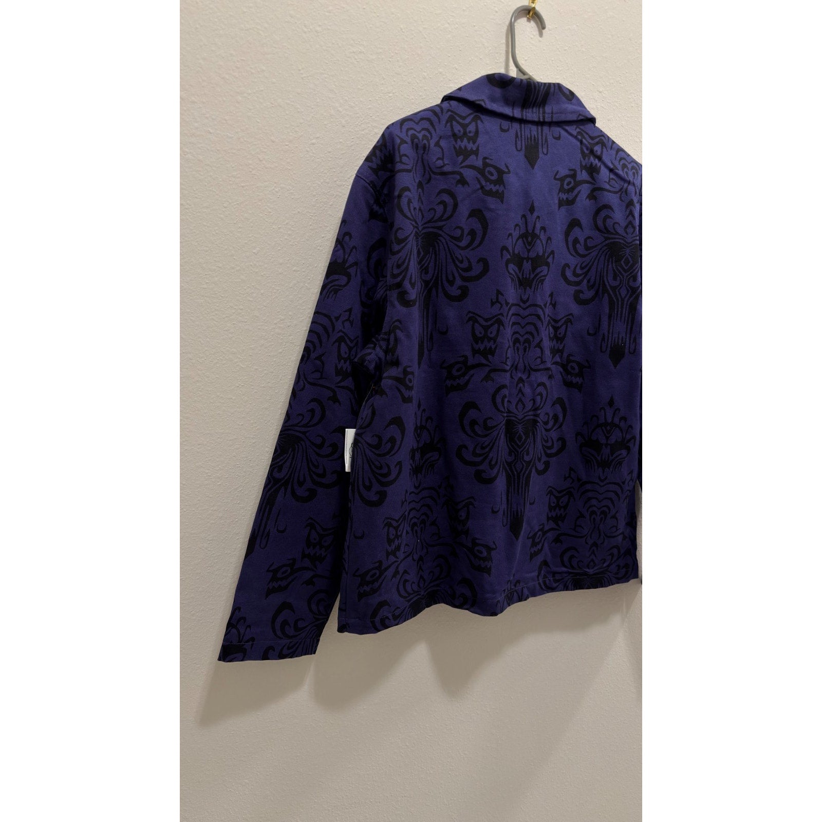 NEW Disney Parks The Haunted Mansion Wallpaper Jacket - Adult Medium