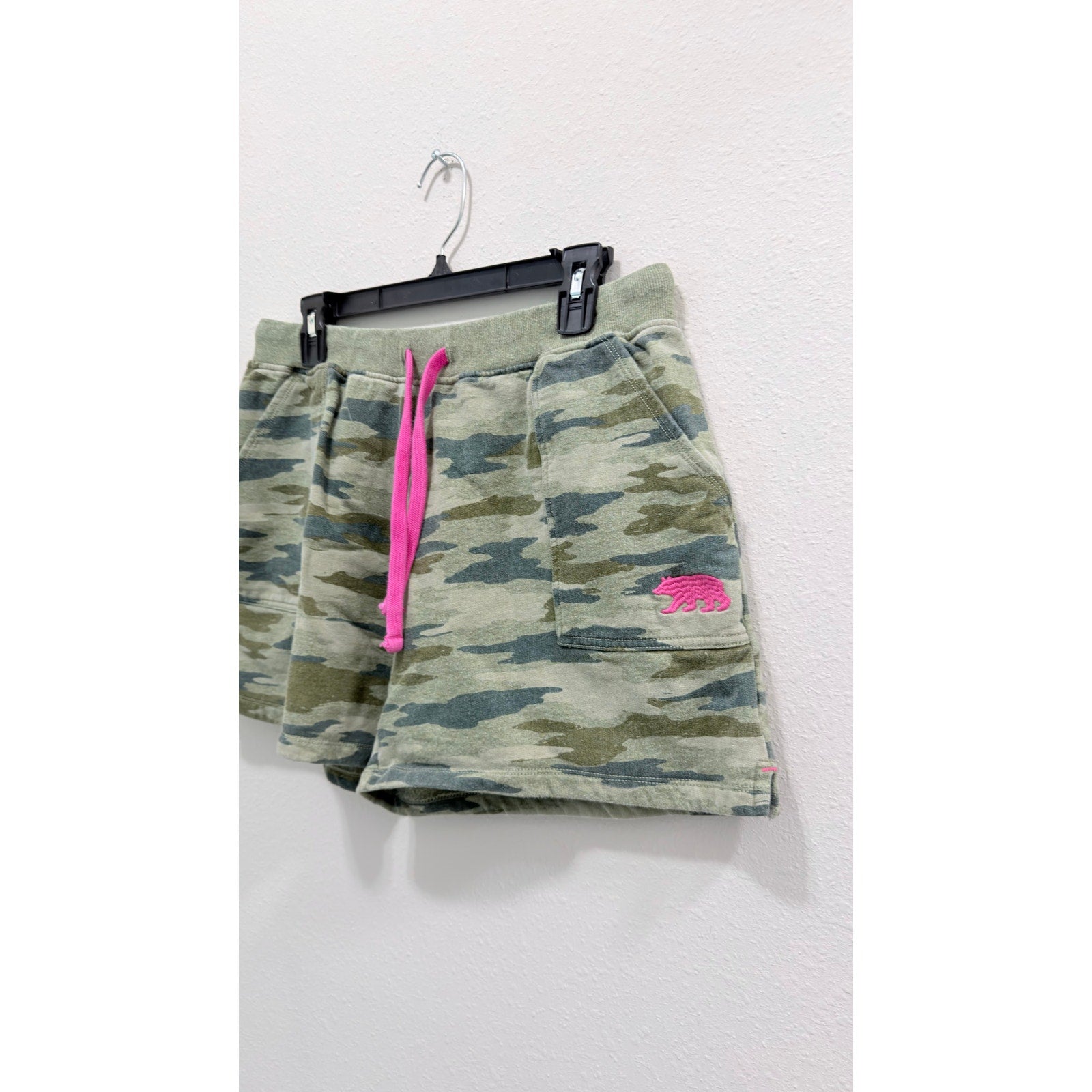 Hatley Heritage Women's Woodland Camo Lounge Shorts - Large Preowned
