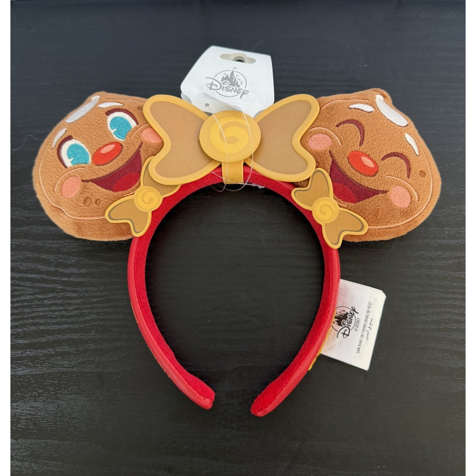 Disney Parks Jollywood Nights Ollie Gingerbread Ears – NWT (2025)