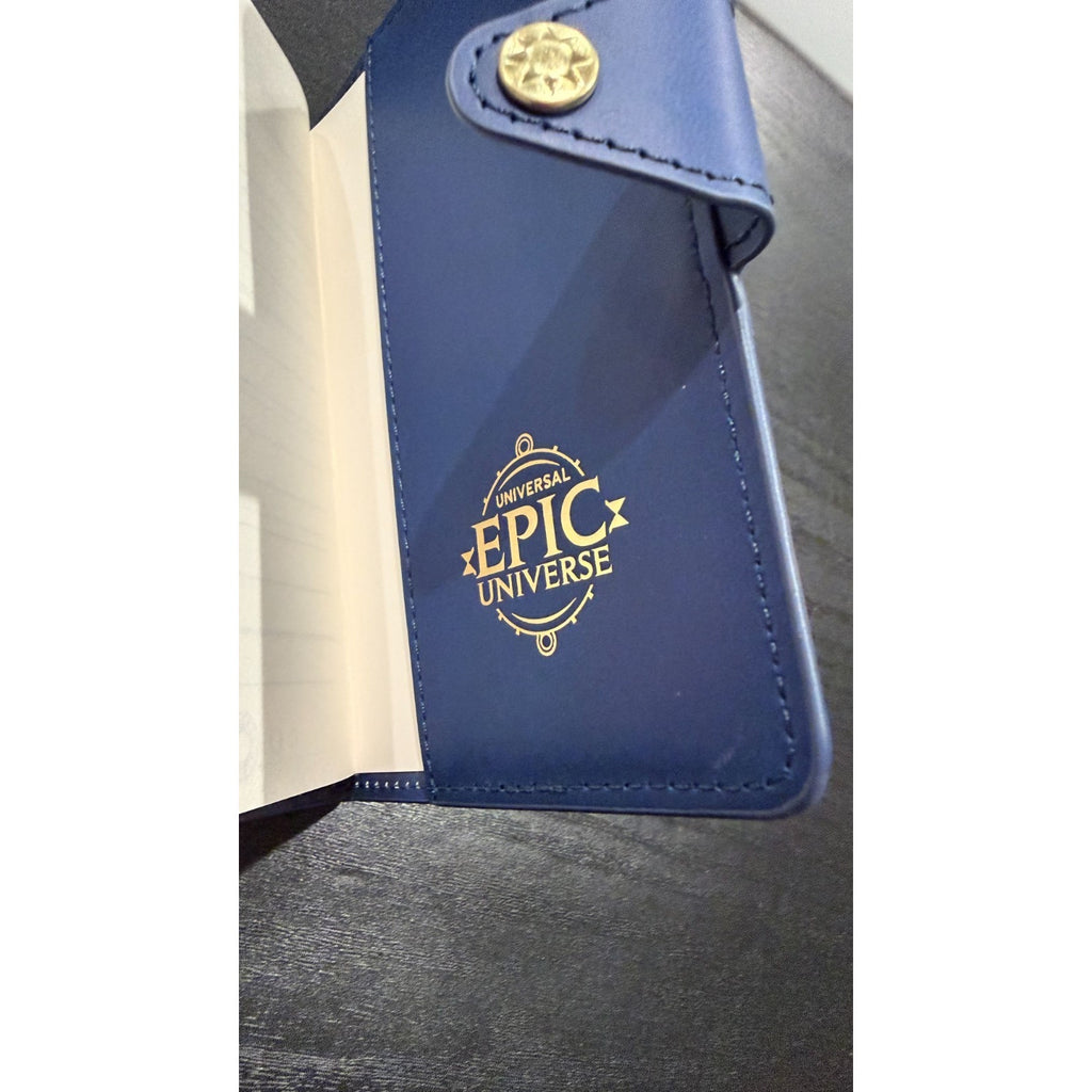 NEW Universal Epic Universe Emblem Pocket Memo Book