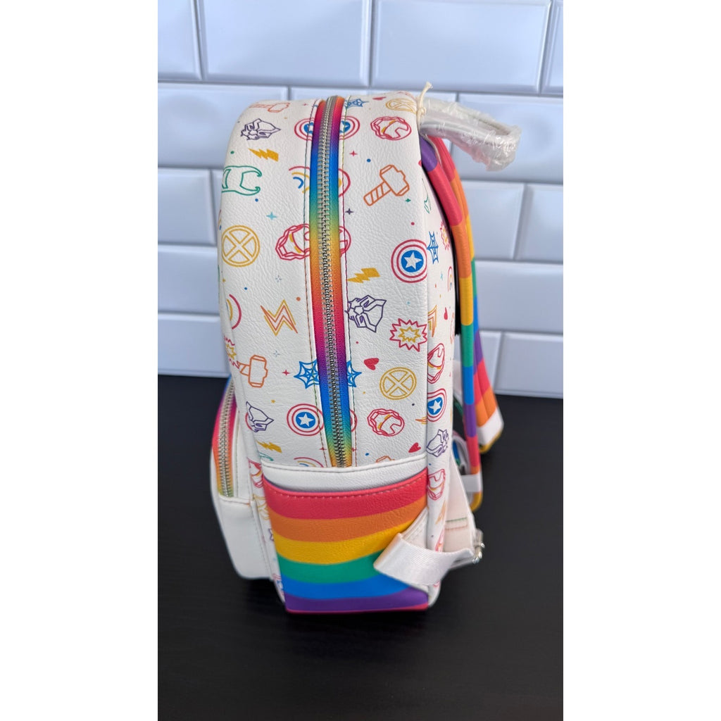 Disney Parks x Loungefly Marvel Pride Mini Backpack NWT