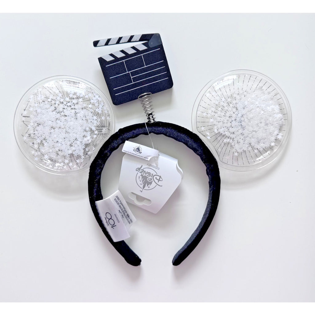 2023 Disney Parks Disney 100 Walt Disney Studios Mickey Minnie Ear Headband NWT