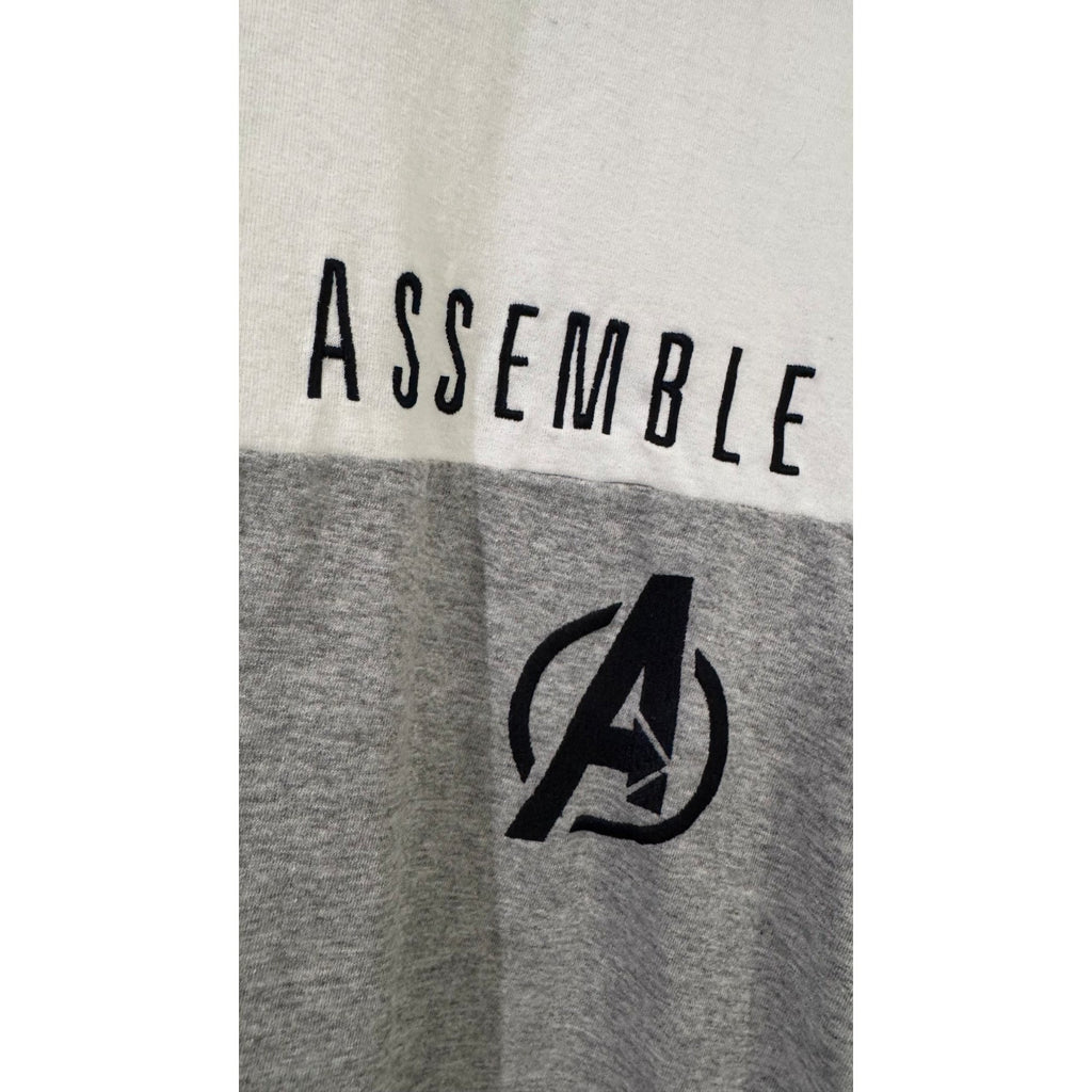 MARVEL Avengers Assemble Color Block T-Shirt Adult Large Disney Parks Tee NWT