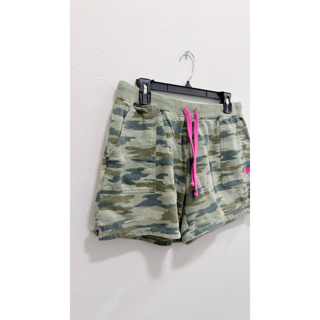 Hatley Heritage Women's Woodland Camo Lounge Shorts - Large Preowned