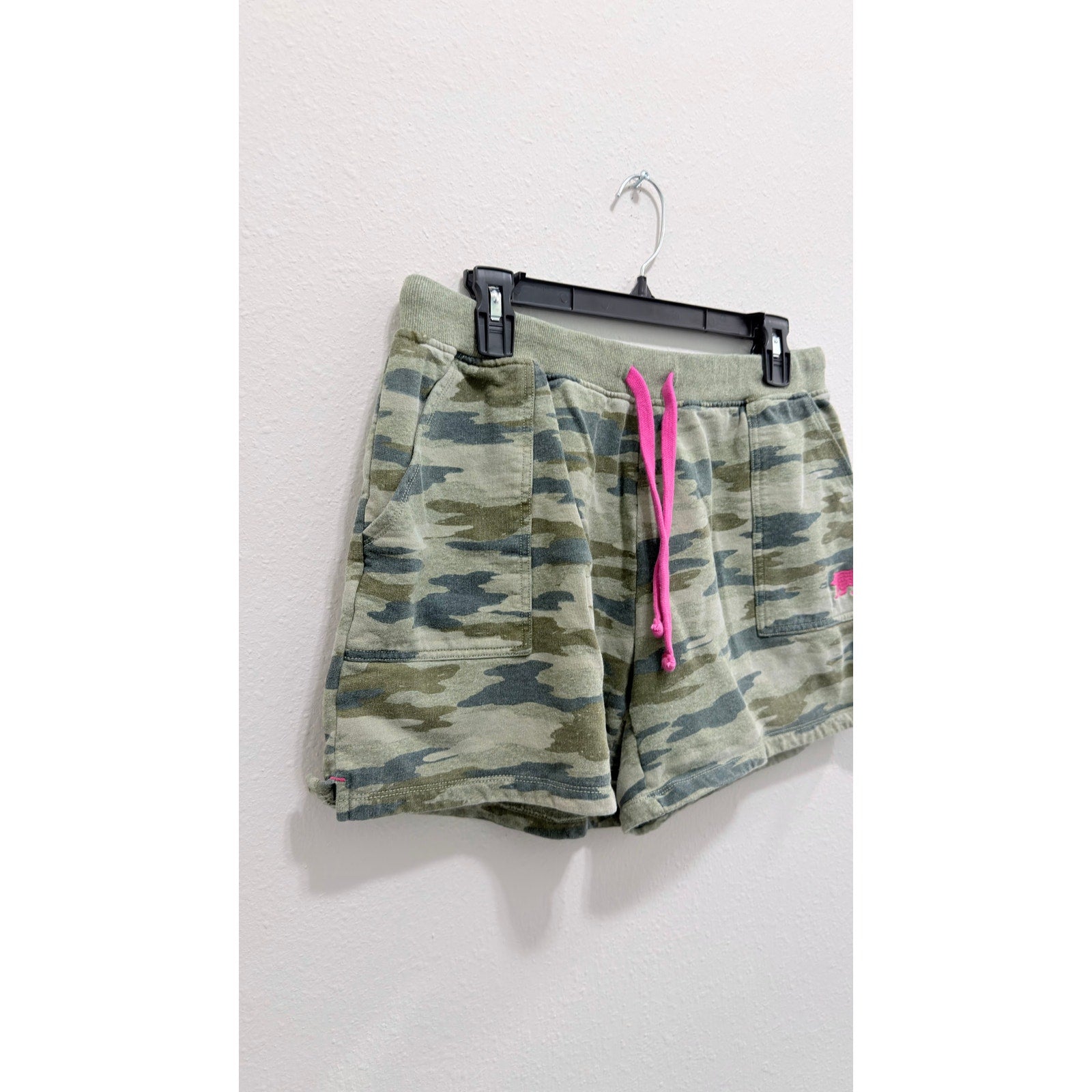 Hatley Heritage Women's Woodland Camo Lounge Shorts - Large Preowned