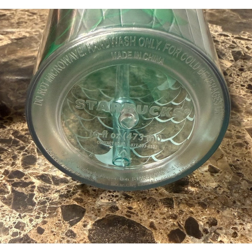 Starbucks 2021 50th Anniversary Green Siren Scales Tumbler