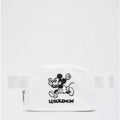 Disney x Lululemon Mickey in Motion White 1L Everywhere Belt Bag NEW