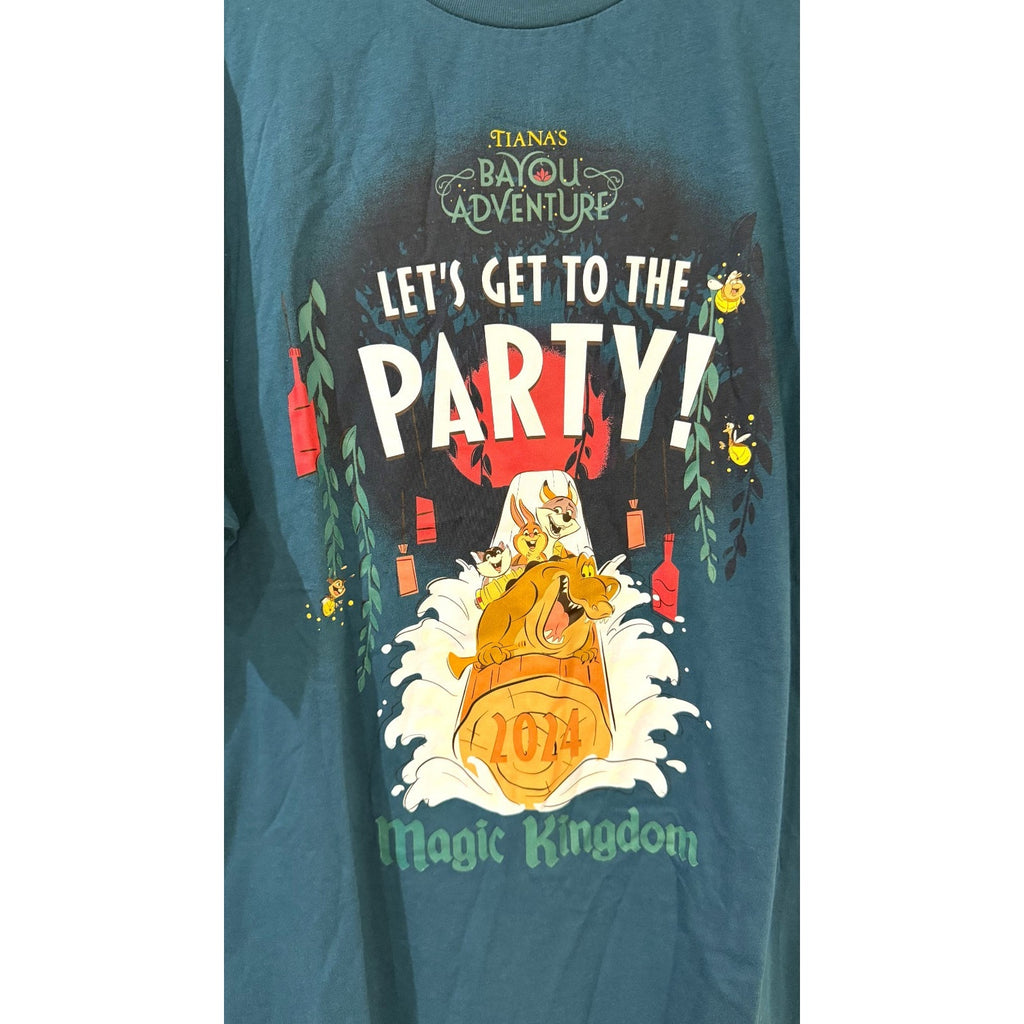Disney Parks Tiana’s Bayou Adventure Opening Season 2024 Shirt Large NEW
