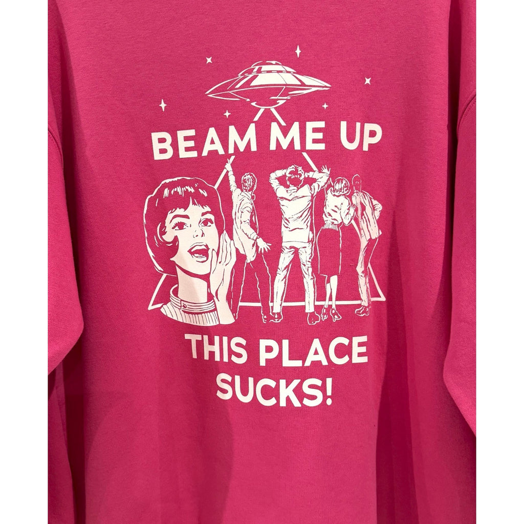 Netflix Stranger Things Women's "Beam Me Up" Graphic Crewneck (Large) - NWT
